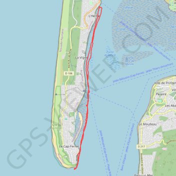 Itinéraire SailFreeGps_2024-09-15_12-00-02, distance, dénivelé, altitude, carte, profil, trace GPS