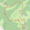 Itinéraire Le Roc de Montalet randonnée N° 8 du Solher, distance, dénivelé, altitude, carte, profil, trace GPS