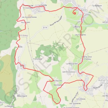 Itinéraire ITI0603, distance, dénivelé, altitude, carte, profil, trace GPS