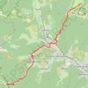 Itinéraire Crêtes des Vosges - De Sainteinlebach à Rouge Gazon, distance, dénivelé, altitude, carte, profil, trace GPS