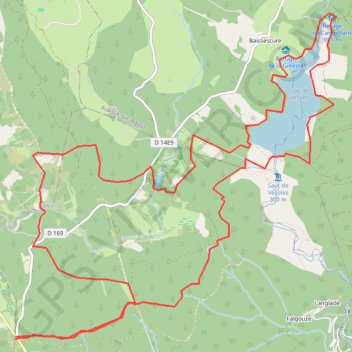 Itinéraire 34-973, distance, dénivelé, altitude, carte, profil, trace GPS