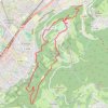 Itinéraire Running, distance, dénivelé, altitude, carte, profil, trace GPS