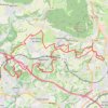 Itinéraire De Voiron au Chatelard, distance, dénivelé, altitude, carte, profil, trace GPS