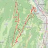 Itinéraire Sassenage-Lans-Pichiere-Eymard, distance, dénivelé, altitude, carte, profil, trace GPS