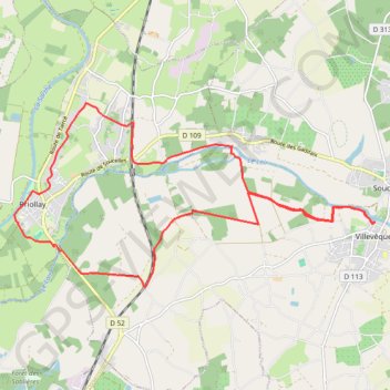 Itinéraire OpenLayers.Feature.Vector_3308, distance, dénivelé, altitude, carte, profil, trace GPS