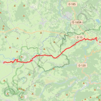 Itinéraire Chemin de Saint Régis Etape 3, distance, dénivelé, altitude, carte, profil, trace GPS