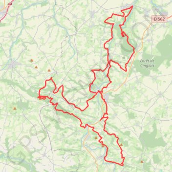 Itinéraire Xtrem VTT Normandie, distance, dénivelé, altitude, carte, profil, trace GPS