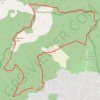 Itinéraire Le bois de Garéoult et le vallon de Cavaillon, distance, dénivelé, altitude, carte, profil, trace GPS