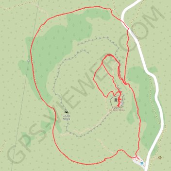 Itinéraire Château de Salveterra (château d'Opoul), distance, dénivelé, altitude, carte, profil, trace GPS