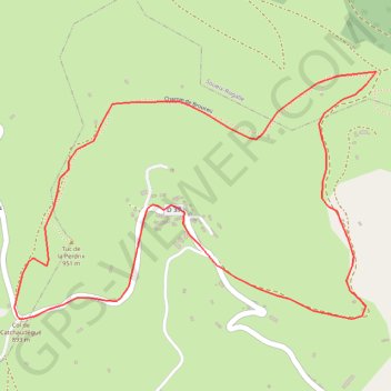 Itinéraire Les Passeurs, distance, dénivelé, altitude, carte, profil, trace GPS
