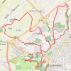 Itinéraire 14km, distance, dénivelé, altitude, carte, profil, trace GPS