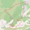 Itinéraire Les Souces de l'Huveaune, distance, dénivelé, altitude, carte, profil, trace GPS