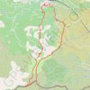 Itinéraire À saute-montagne, distance, dénivelé, altitude, carte, profil, trace GPS