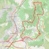 Itinéraire La Navarre - La Garde, distance, dénivelé, altitude, carte, profil, trace GPS