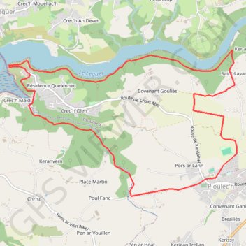 Itinéraire Le-Yaudet_Les-Vallees-du-Yaudet_10km, distance, dénivelé, altitude, carte, profil, trace GPS