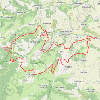 Itinéraire Randonnée la Perrarios, distance, dénivelé, altitude, carte, profil, trace GPS