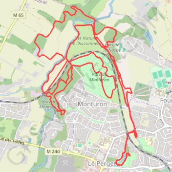 Itinéraire Trail du Bassac 2ème 🏆 , grosse bagarre avc le 1er sur tt la course, un geune tres cool ., distance, dénivelé, altitude, carte, profil, trace GPS