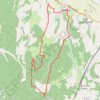 Itinéraire Vallée de la Drôme Diois - Bois de la Dame, distance, dénivelé, altitude, carte, profil, trace GPS