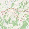 Itinéraire Au fil de la Creuse, distance, dénivelé, altitude, carte, profil, trace GPS