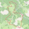 Itinéraire Pierres qui roulent - Chaveroche - Pays de Haute Corrèze, distance, dénivelé, altitude, carte, profil, trace GPS