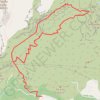 Itinéraire Col de Garlaban, distance, dénivelé, altitude, carte, profil, trace GPS