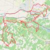 Itinéraire Rando Jarnacvtt, distance, dénivelé, altitude, carte, profil, trace GPS