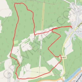 Itinéraire Balade du sans moi, distance, dénivelé, altitude, carte, profil, trace GPS