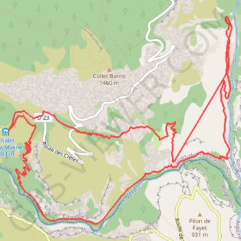 Itinéraire Les Tunnels de Gueges, distance, dénivelé, altitude, carte, profil, trace GPS