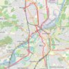 Itinéraire De Woippy à Metz-Sablon, distance, dénivelé, altitude, carte, profil, trace GPS