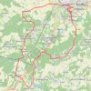 Itinéraire Collines du Laonnois, distance, dénivelé, altitude, carte, profil, trace GPS