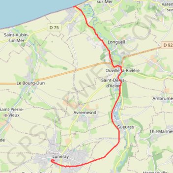 Itinéraire 2023-02-05_09-39_Sun, distance, dénivelé, altitude, carte, profil, trace GPS
