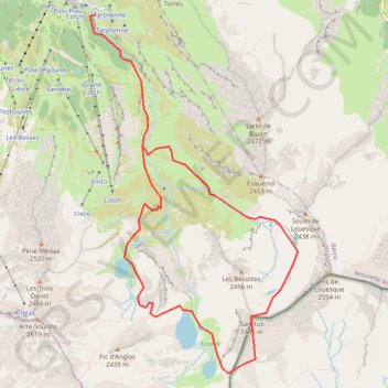 Itinéraire trace, distance, dénivelé, altitude, carte, profil, trace GPS