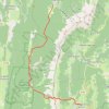 Itinéraire Corrençon-Gresse, distance, dénivelé, altitude, carte, profil, trace GPS