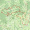 Itinéraire La Dracéenne - Dracy-Saint-Loup, distance, dénivelé, altitude, carte, profil, trace GPS