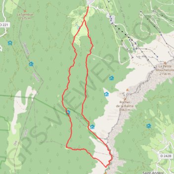 Itinéraire new, distance, dénivelé, altitude, carte, profil, trace GPS