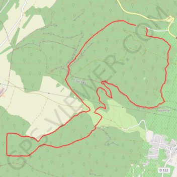 Itinéraire Marsannay, sans murée ni persillé en marche nordique, distance, dénivelé, altitude, carte, profil, trace GPS