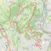 Itinéraire St Cyr au Mont d'Or 2025 VTT 41 km-22609019, distance, dénivelé, altitude, carte, profil, trace GPS