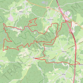 Itinéraire Randonnée VTT - Glaireuse 2025, distance, dénivelé, altitude, carte, profil, trace GPS