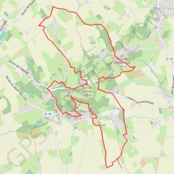 Itinéraire Autour du monastère, distance, dénivelé, altitude, carte, profil, trace GPS