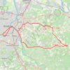 Itinéraire Roulage solo dans les collines 🚴, distance, dénivelé, altitude, carte, profil, trace GPS