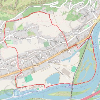 Itinéraire Randonnée, distance, dénivelé, altitude, carte, profil, trace GPS