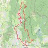 Itinéraire Pragondran - Montbasin, distance, dénivelé, altitude, carte, profil, trace GPS