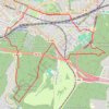 Itinéraire Boucle de dans le Bois de Versailles (78 - Yvelines), distance, dénivelé, altitude, carte, profil, trace GPS