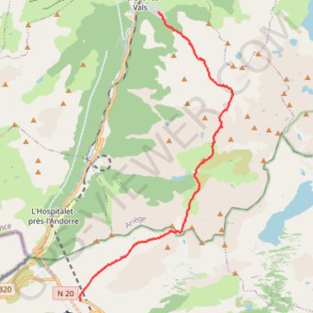 Itinéraire Porteille d'En Garcie / Portella de la Coma d'en Garcia, distance, dénivelé, altitude, carte, profil, trace GPS