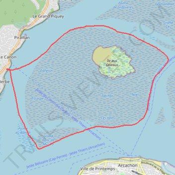 Itinéraire SailFreeGps_2025-09-21_12-15-03, distance, dénivelé, altitude, carte, profil, trace GPS