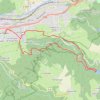 Itinéraire Randonnée du Cotatay, distance, dénivelé, altitude, carte, profil, trace GPS