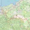 Itinéraire GR10 Hendaye - Venta Berrouet, distance, dénivelé, altitude, carte, profil, trace GPS