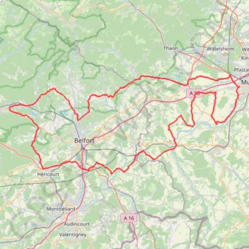 Itinéraire Track liberty-2023-12-01T22:52:30.809Z, distance, dénivelé, altitude, carte, profil, trace GPS