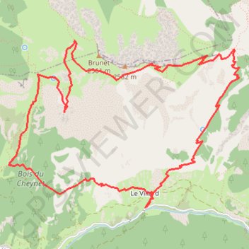 Itinéraire Cols de Fromage et de Bramousse par l'observatoire optique, distance, dénivelé, altitude, carte, profil, trace GPS