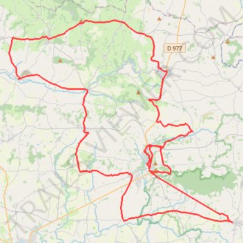 Itinéraire 1 - etape_3_tour_du_mortainais_2025 modifié, distance, dénivelé, altitude, carte, profil, trace GPS